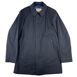 Bugatti Water-Repellant Mac Rain Coat Navy Size US 40 R